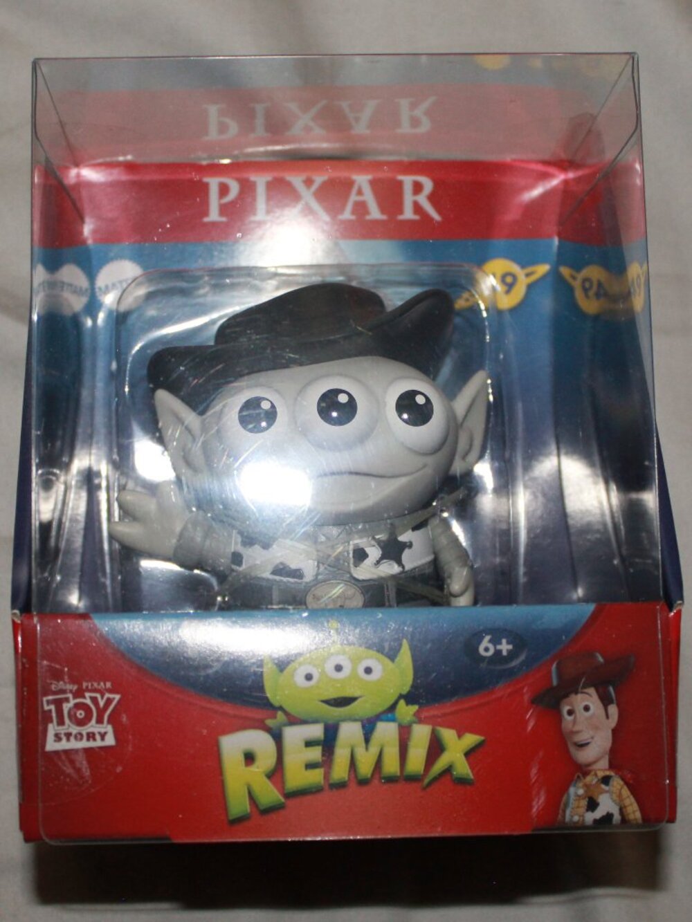 NWT Mattel Pixar Toy Story Alien Remix Roundup Woody Figure